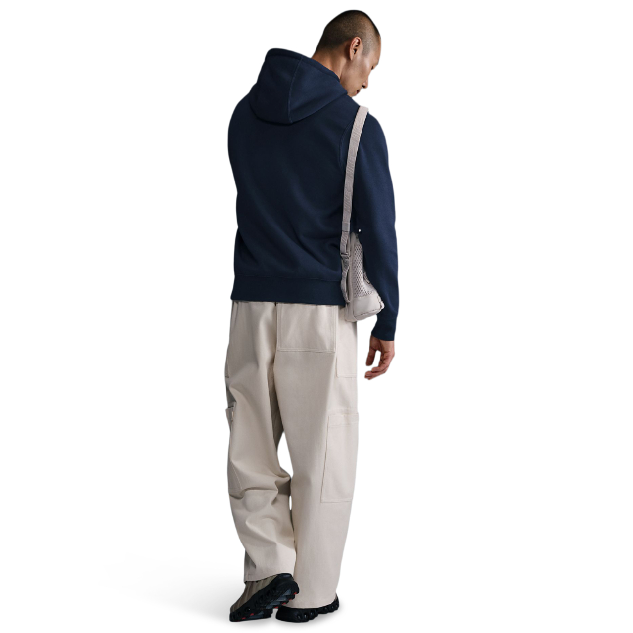 Nike Club Brushed Fleece Hoodie Image 6 of 6. Tap to open photo gallery.