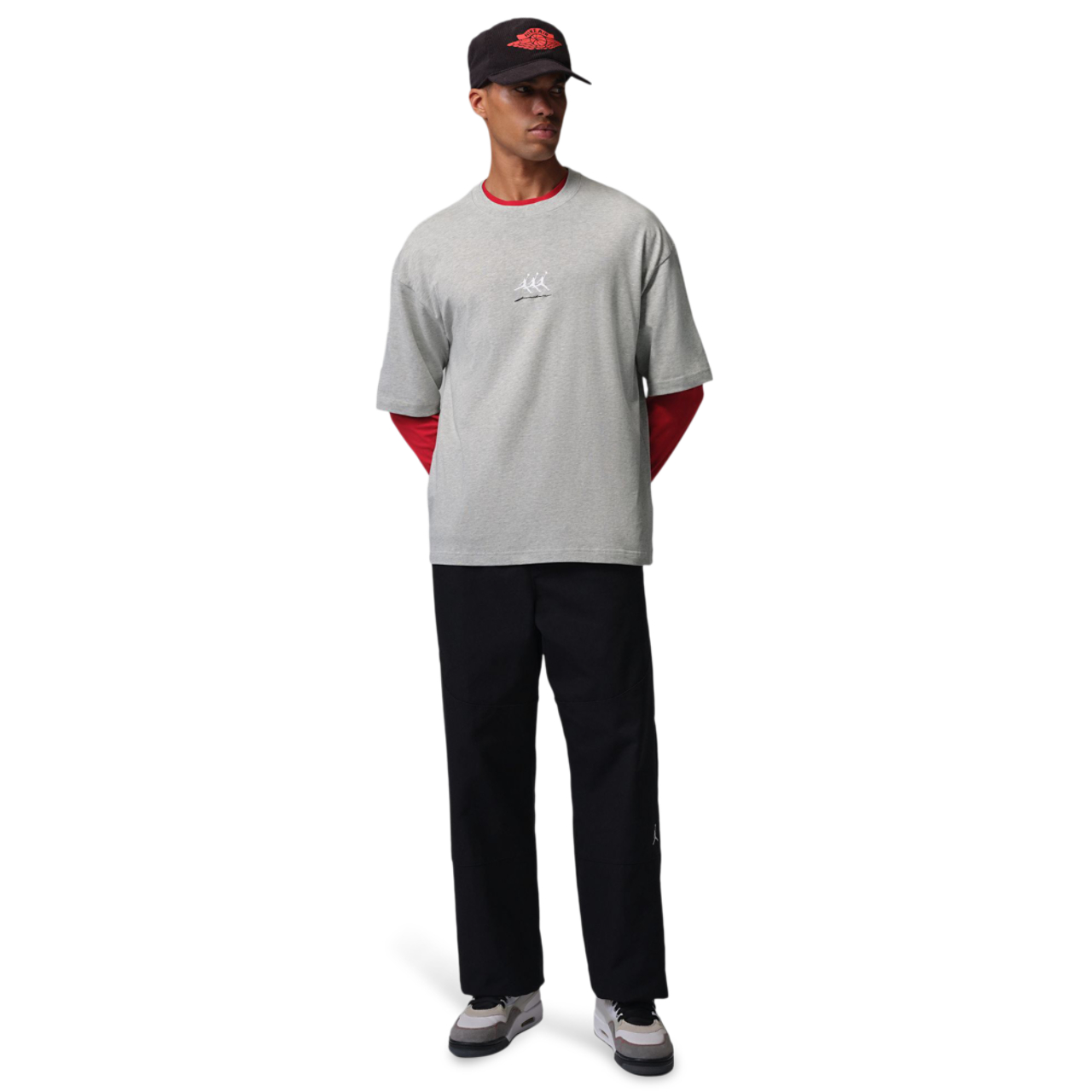 Jordan Flight GFX Oversize Tee Image 2 of 5. Tap to open photo gallery.
