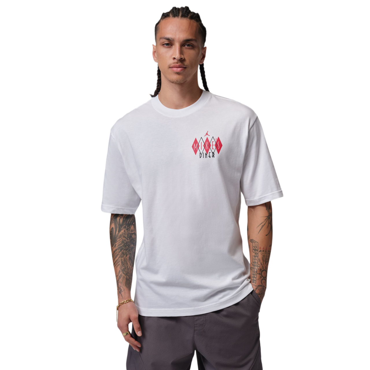 Jordan Diner Gfx Tee Image 1 of 6. Tap to open photo gallery.