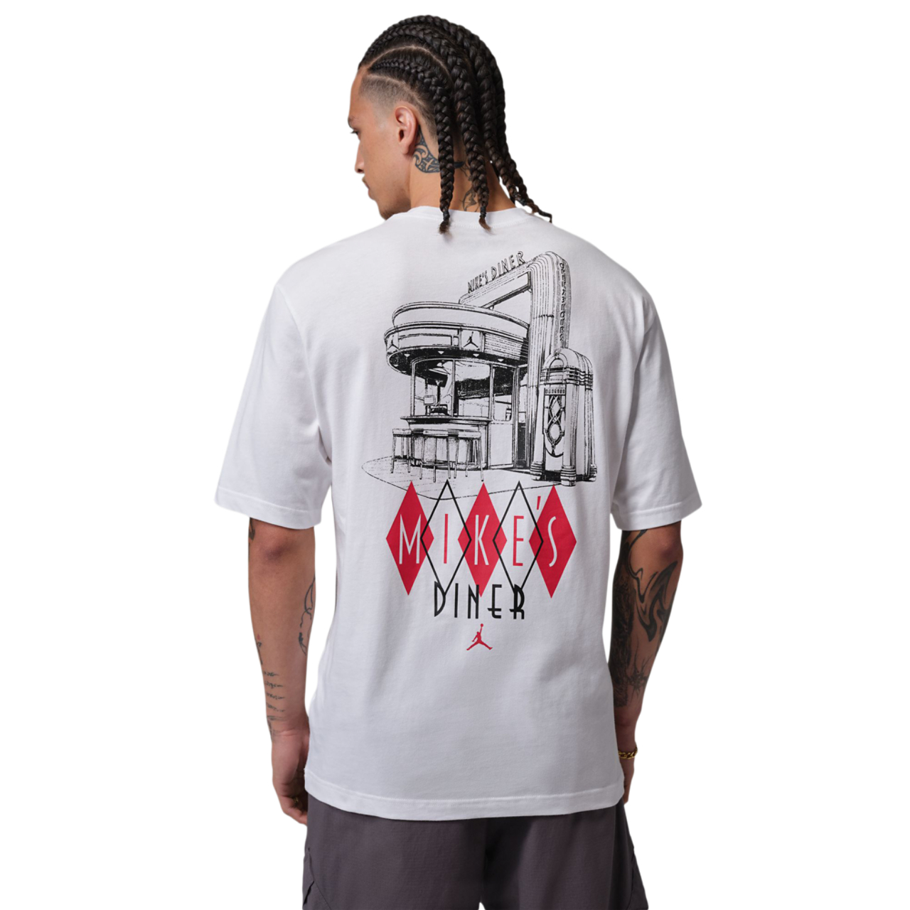 Jordan Diner Gfx Tee Image 4 of 6. Tap to open photo gallery.