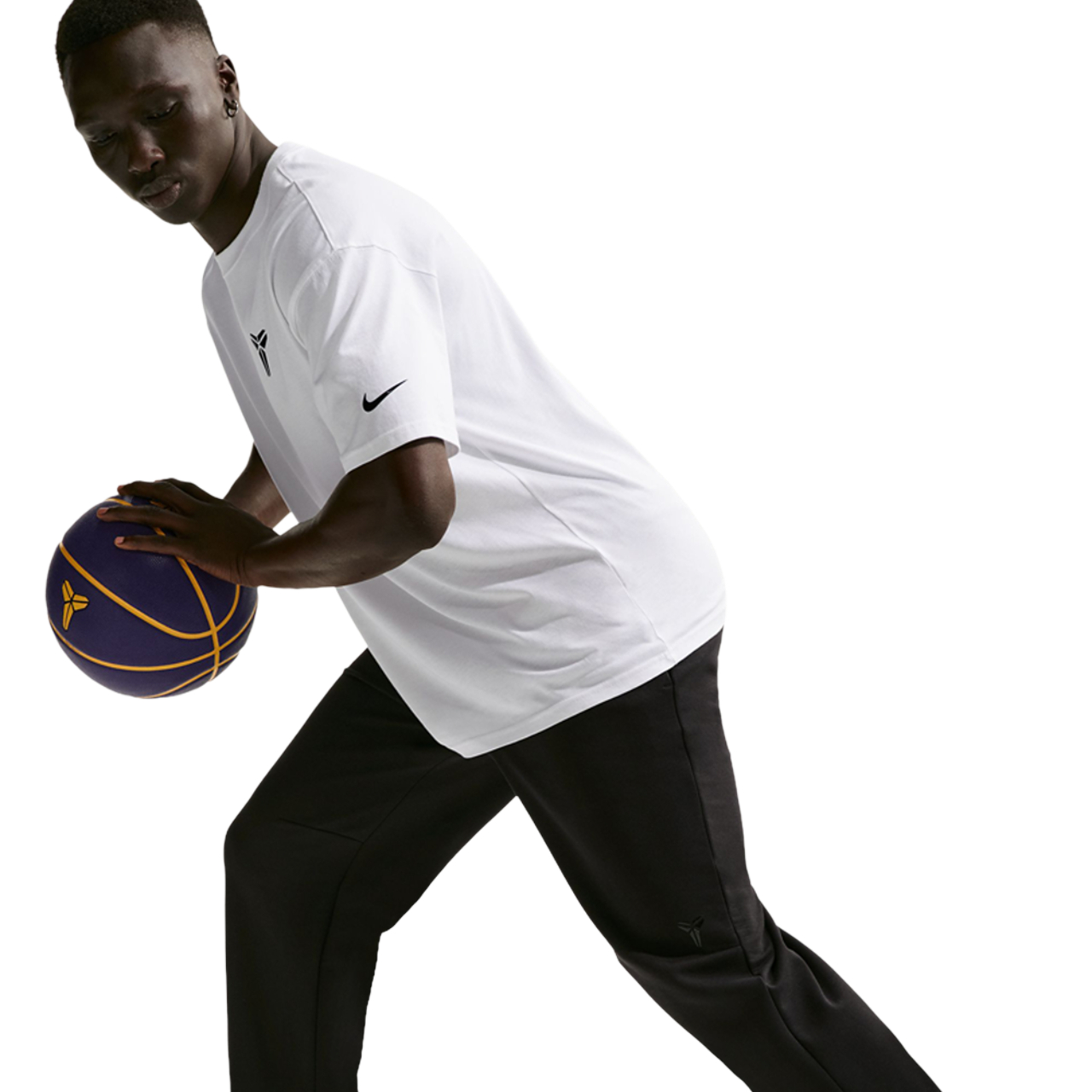 Nike Kobe Dri-FIT Mamba Fleece Pant Image 5 of 5. Tap to open photo gallery.