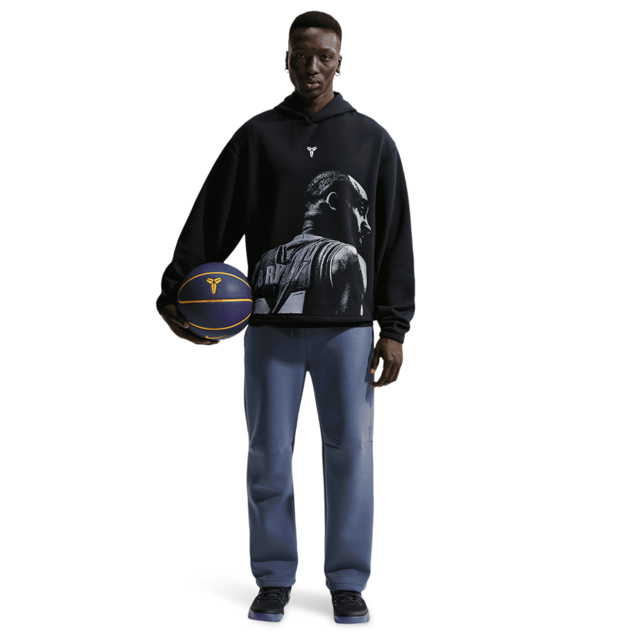 Nike Kobe Dri-FIT Fleece Hoodie Image 6 of 6. Tap to open photo gallery.