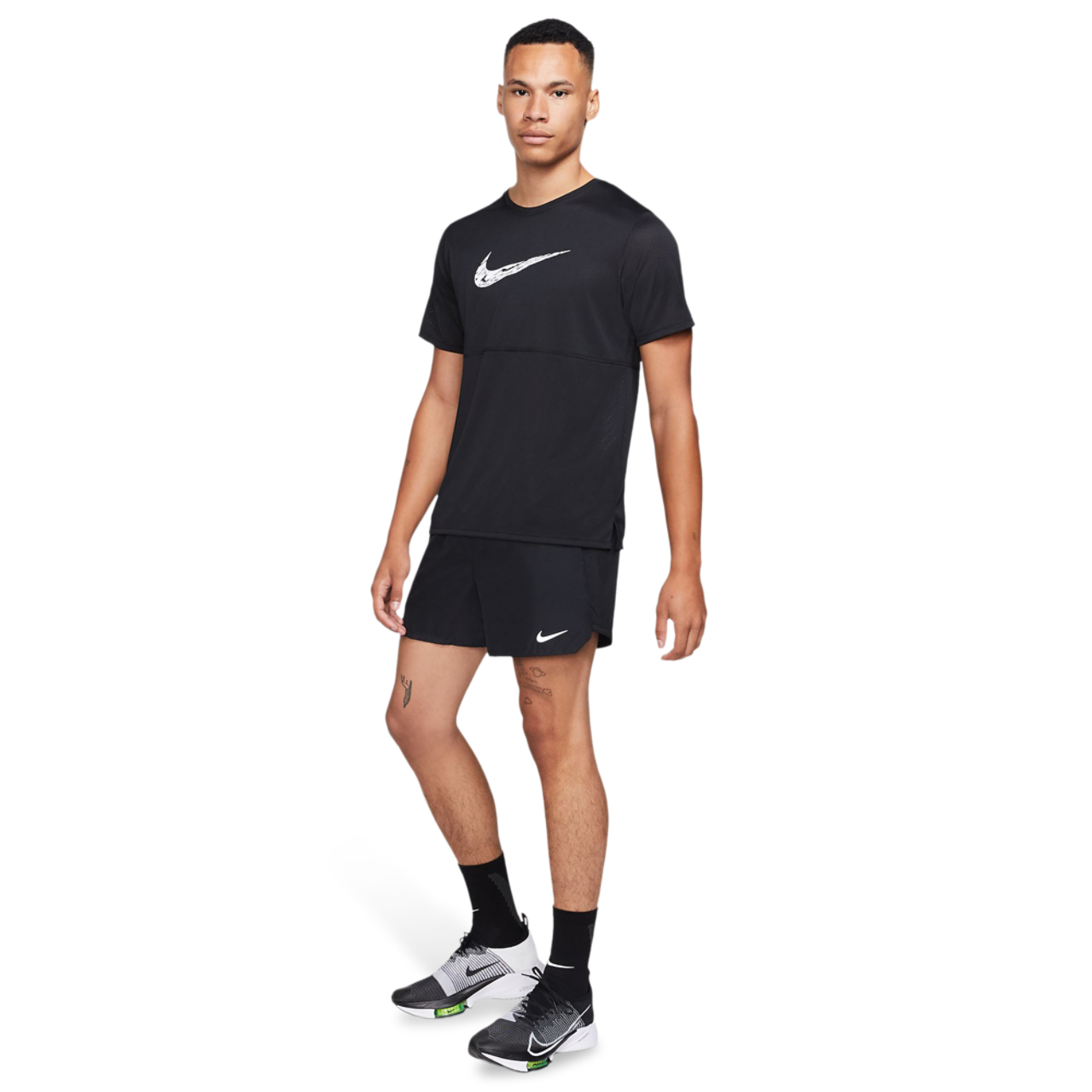 Nike Challenger Brief 5' Lined Running Shorts Image 2 of 8. Tap to open photo gallery.