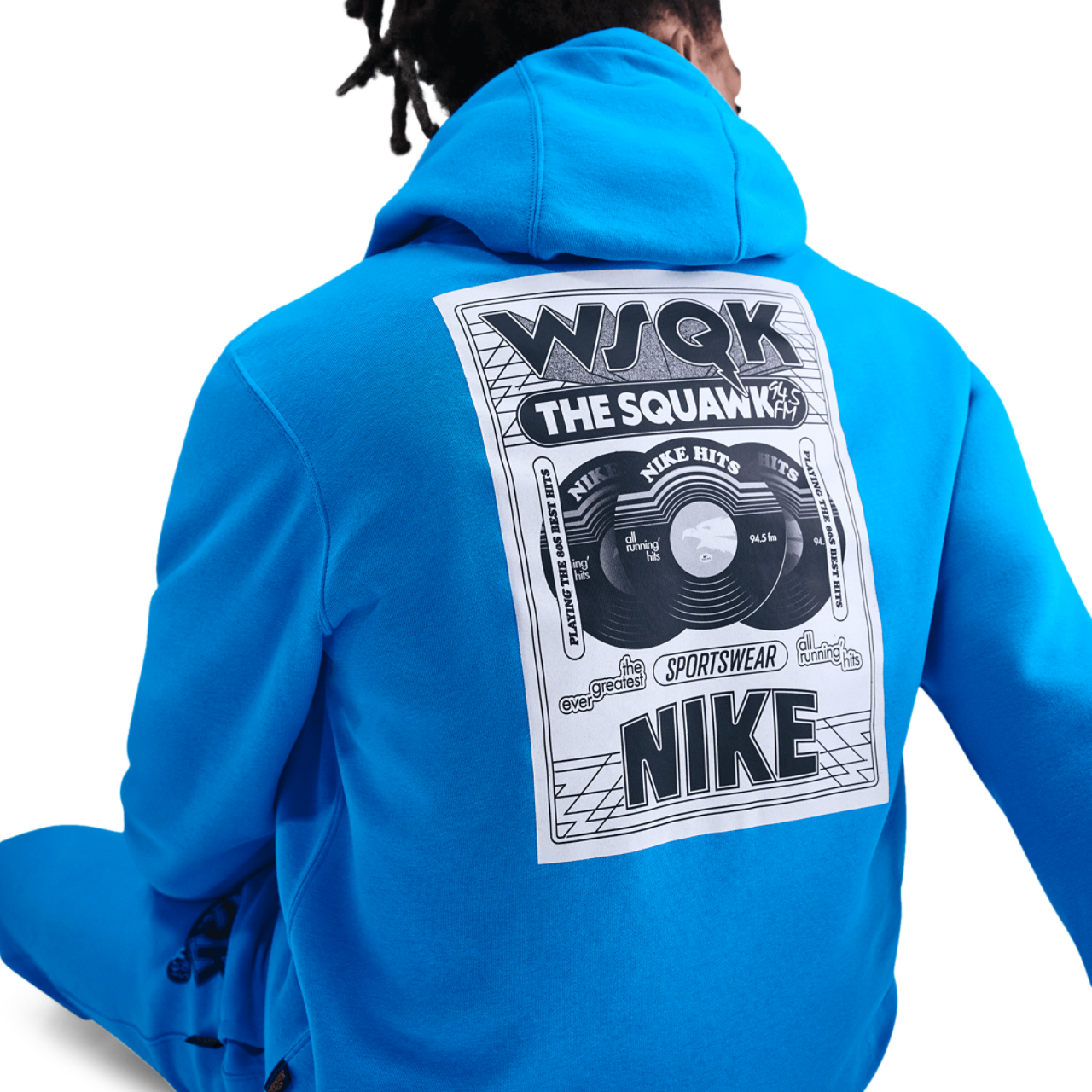 Nike Stranger Things 5 Club Fleece Hoody Wsqk Image 2 of 5. Tap to open photo gallery.