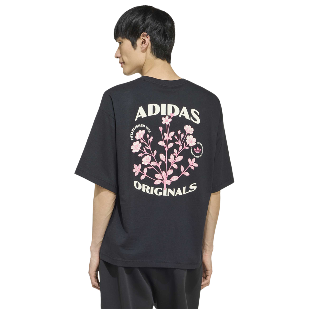 adidas Originals Zalando Botanical Garden Tee Image 4 of 6. Tap to open photo gallery.