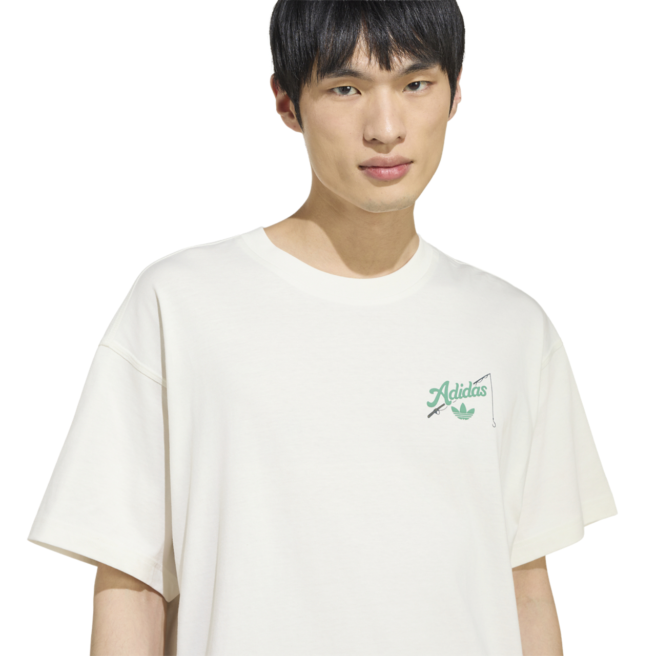 adidas Originals Fisher Gfx Tee Image 4 of 5. Tap to open photo gallery.