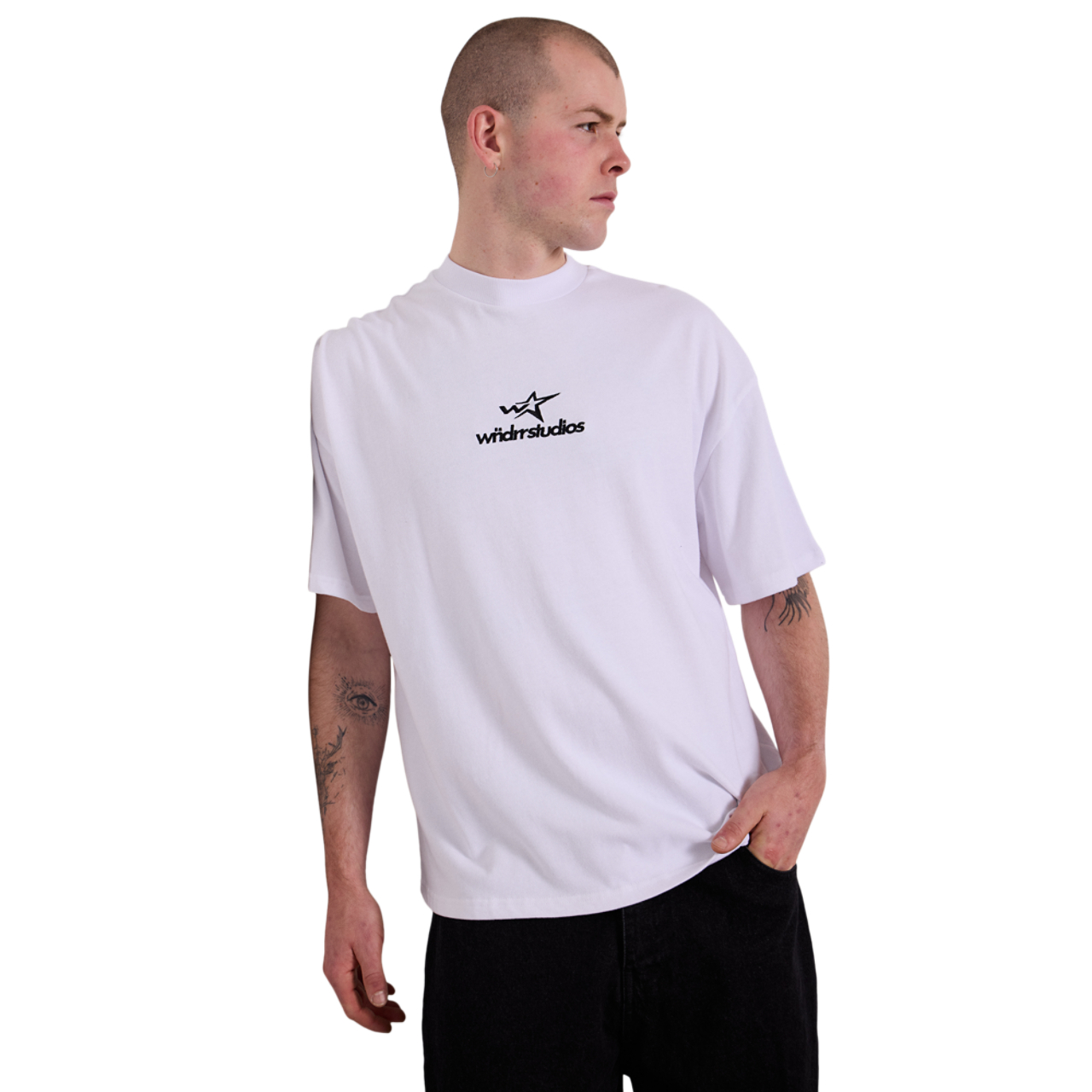 WNDRR Strxhaus Heavy Weight Tee Image 2 of 5. Tap to open photo gallery.