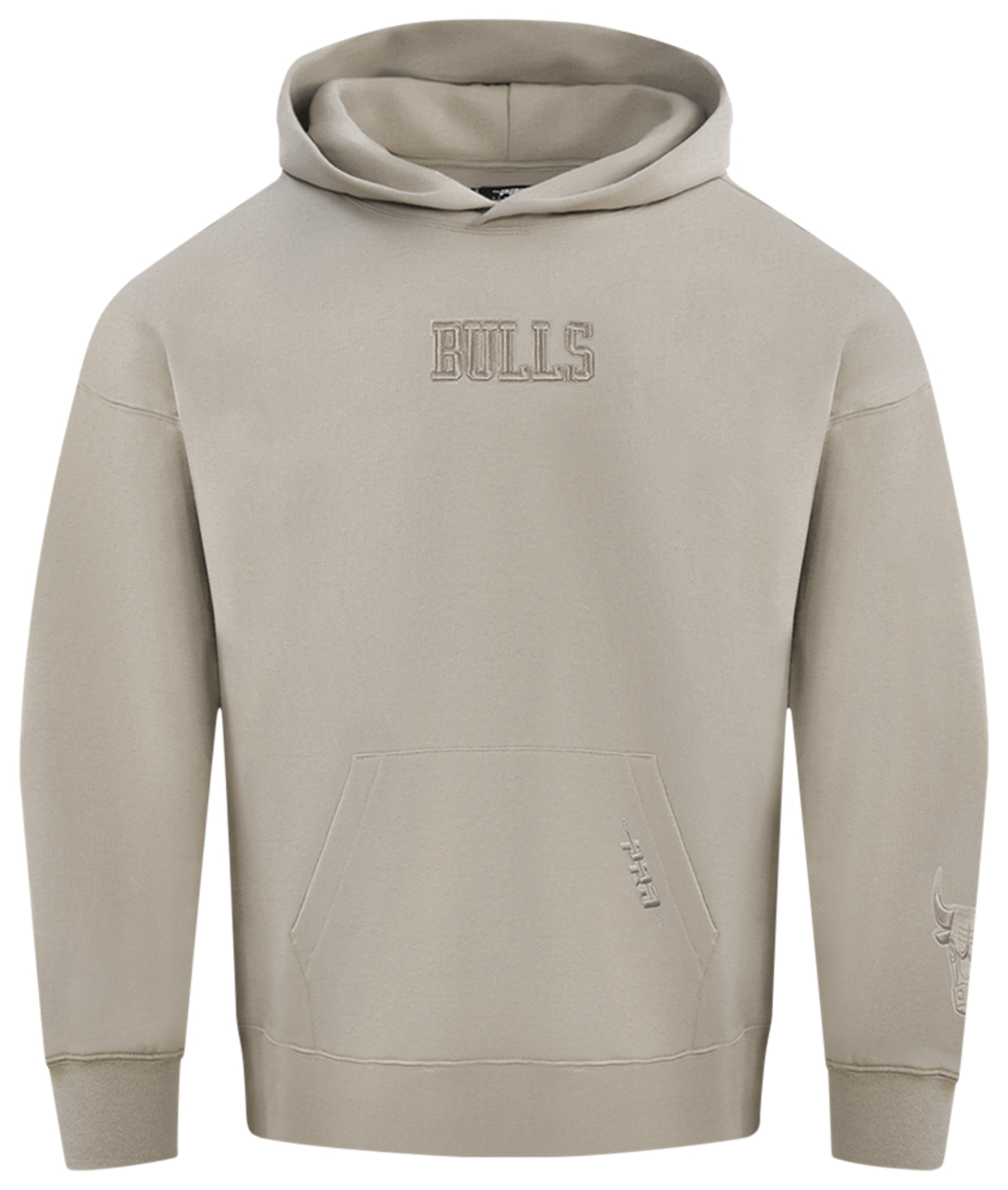 Pro Standard Wingspan Chicago Bulls Drop Shoulder Hoody Image 2 of 7. Tap to open photo gallery.