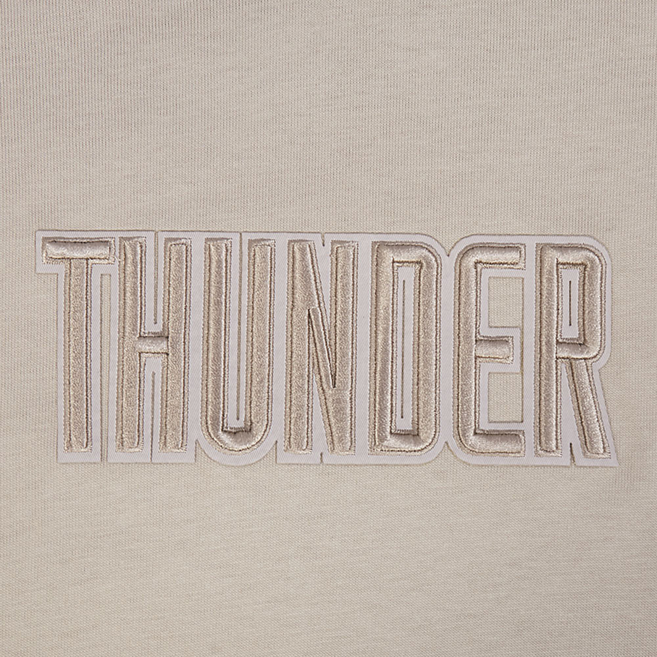 Pro Standard Wingspan Oklahoma City Thunder Drop Shoulder Long Sleeve Tee Image 6 of 7. Tap to open photo gallery.
