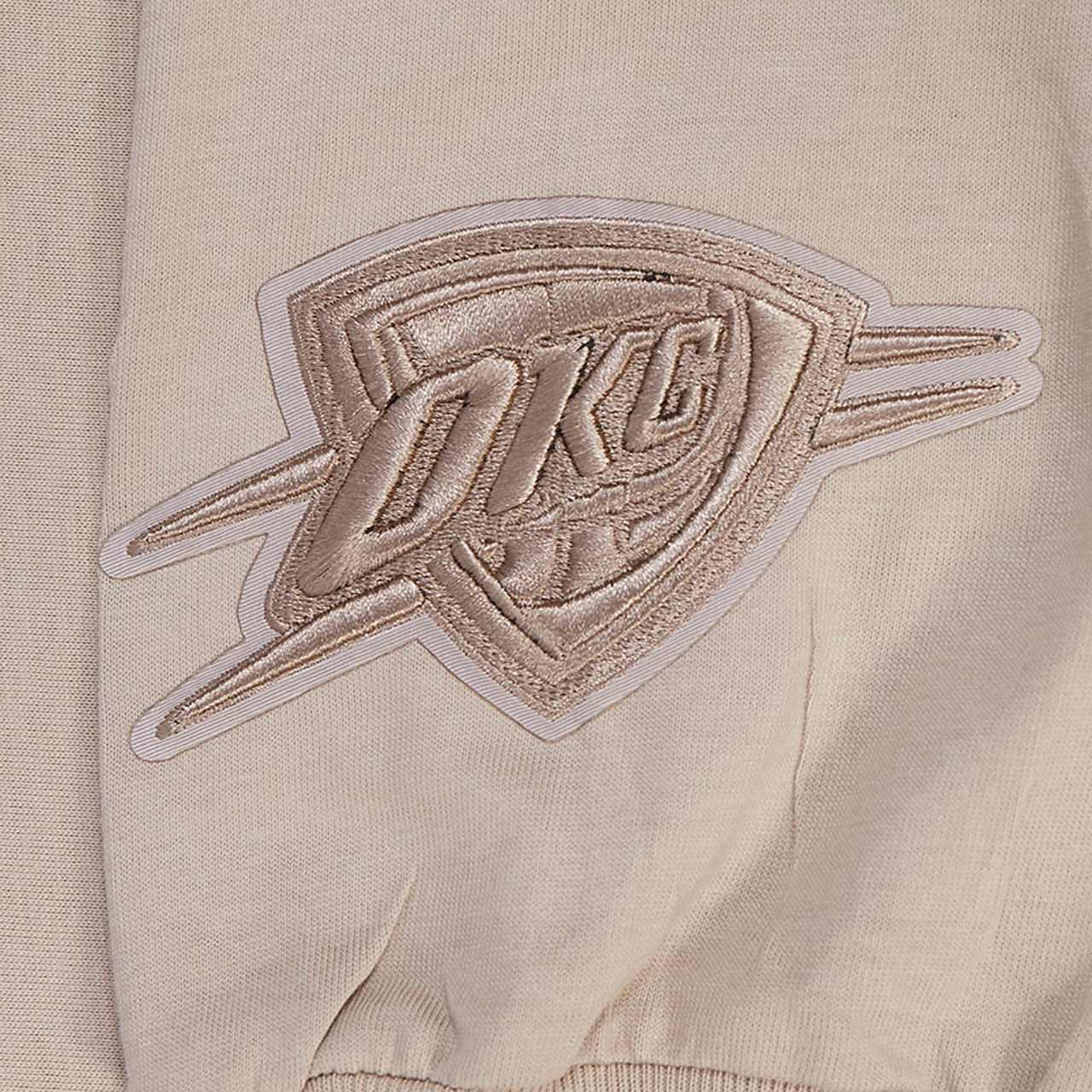 Pro Standard Wingspan Oklahoma City Thunder Drop Shoulder Long Sleeve Tee Image 7 of 7. Tap to open photo gallery.