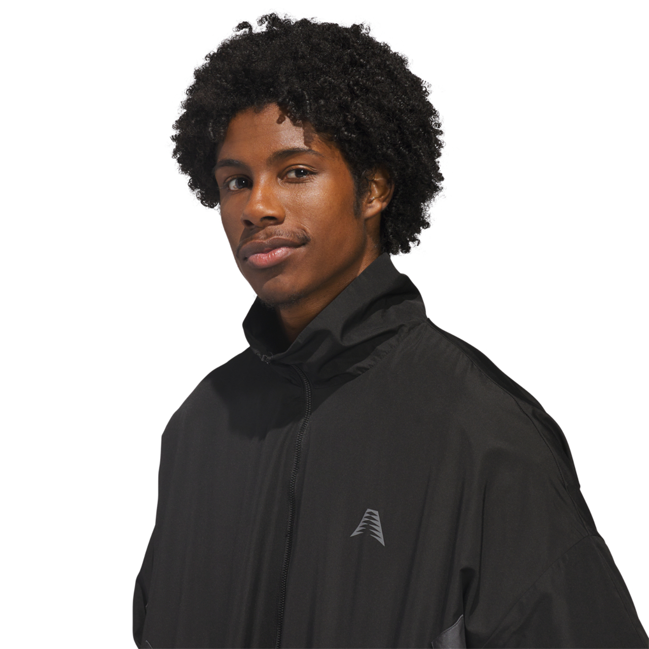 adidas Anthony Edwards Reflective Jacket Image 4 of 5. Tap to open photo gallery.
