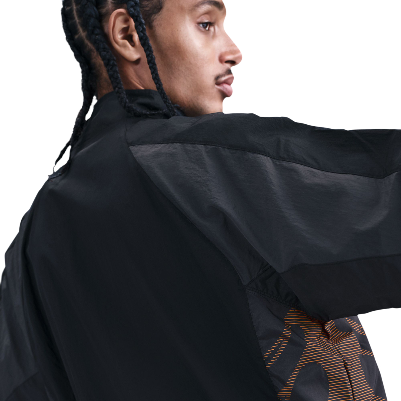 Nike Tuned Woven Tracktop Jacket Image 3 of 6. Tap to open photo gallery.