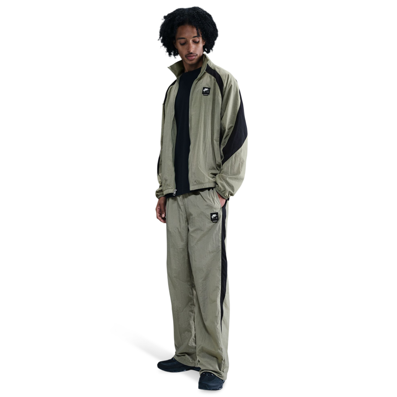 Nike Air Woven Track Pants Image 3 of 7. Tap to open photo gallery.
