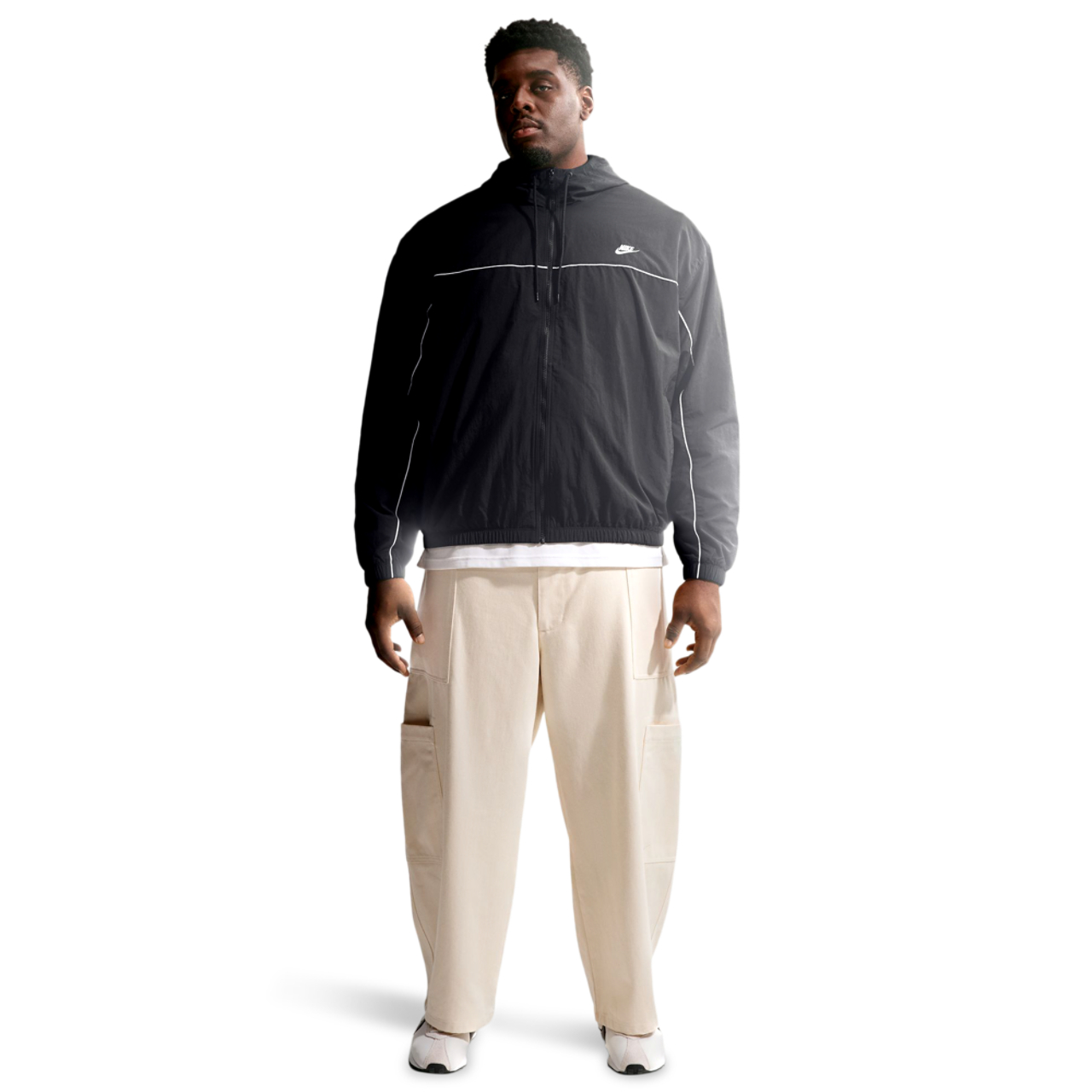 Nike Club Athlete Hooded Jacket Image 2 of 5. Tap to open photo gallery.