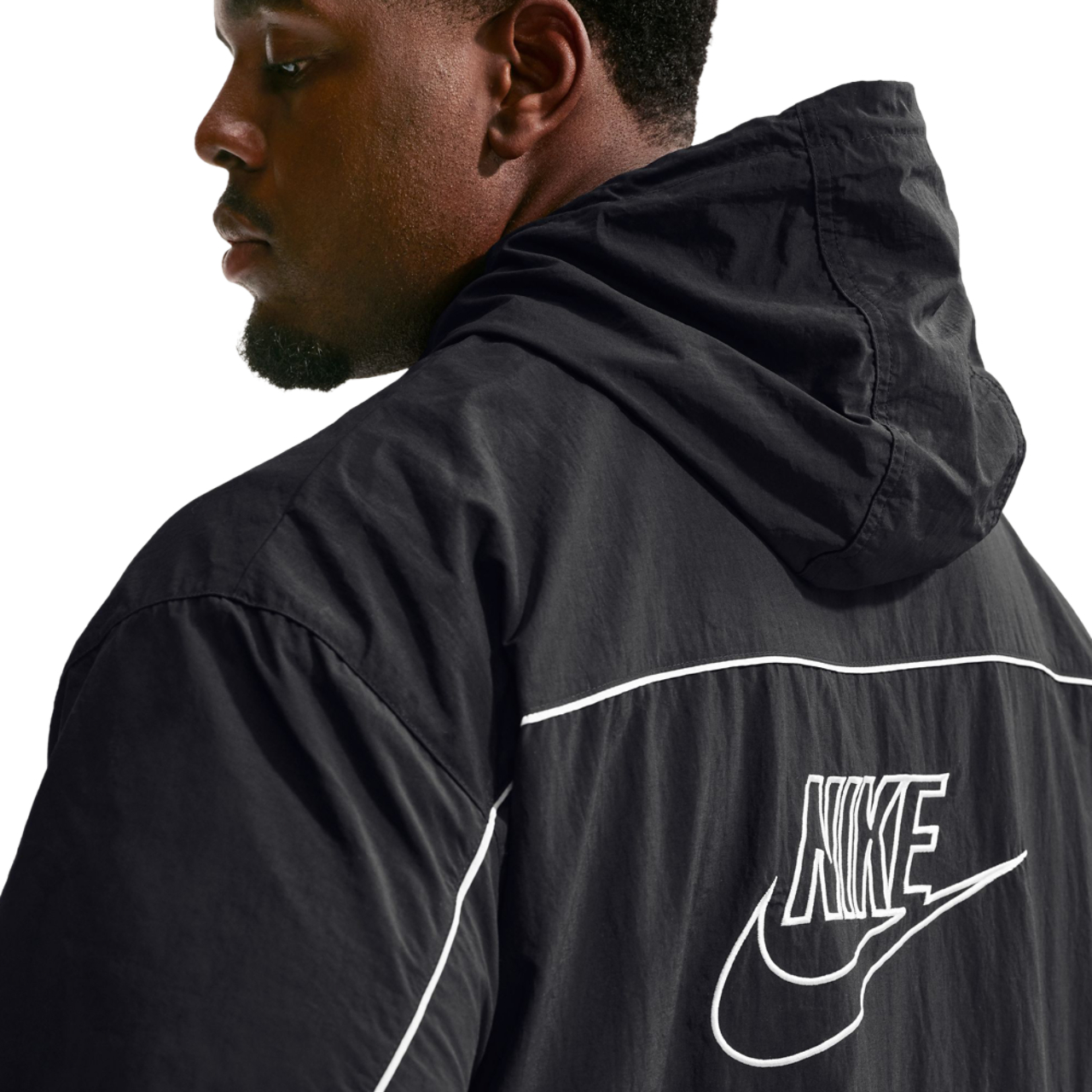 Nike Club Athlete Hooded Jacket Image 3 of 5. Tap to open photo gallery.