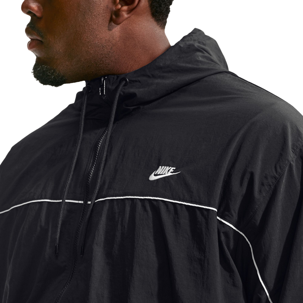 Nike Club Athlete Hooded Jacket Image 4 of 5. Tap to open photo gallery.