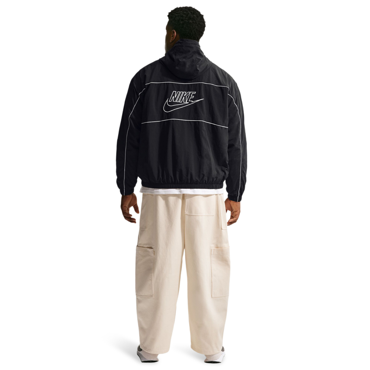Nike Club Athlete Hooded Jacket Image 5 of 5. Tap to open photo gallery.