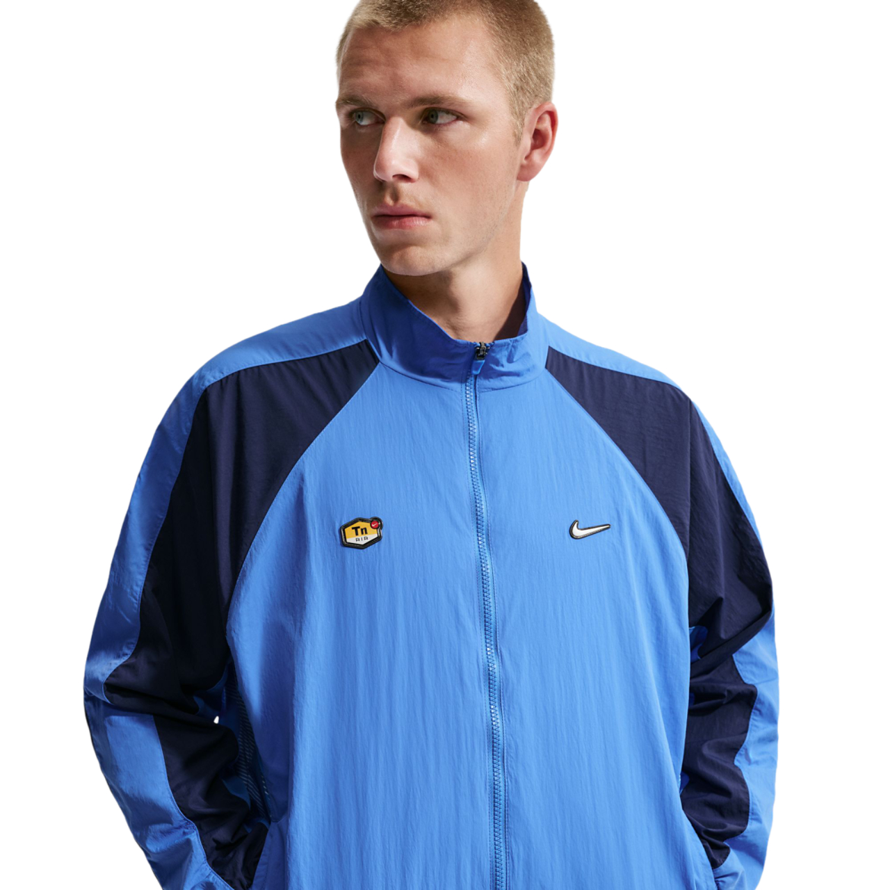 Nike Tuned Woven Tracktop Jacket Image 1 of 6. Tap to open photo gallery.