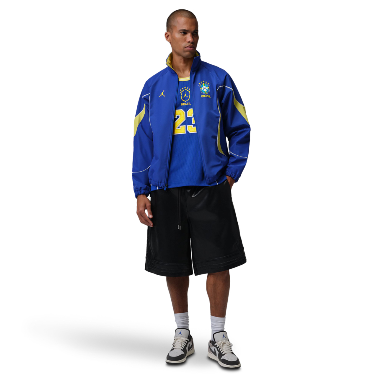Jordan Anthem Jacket Brazil Image 2 of 7. Tap to open photo gallery.