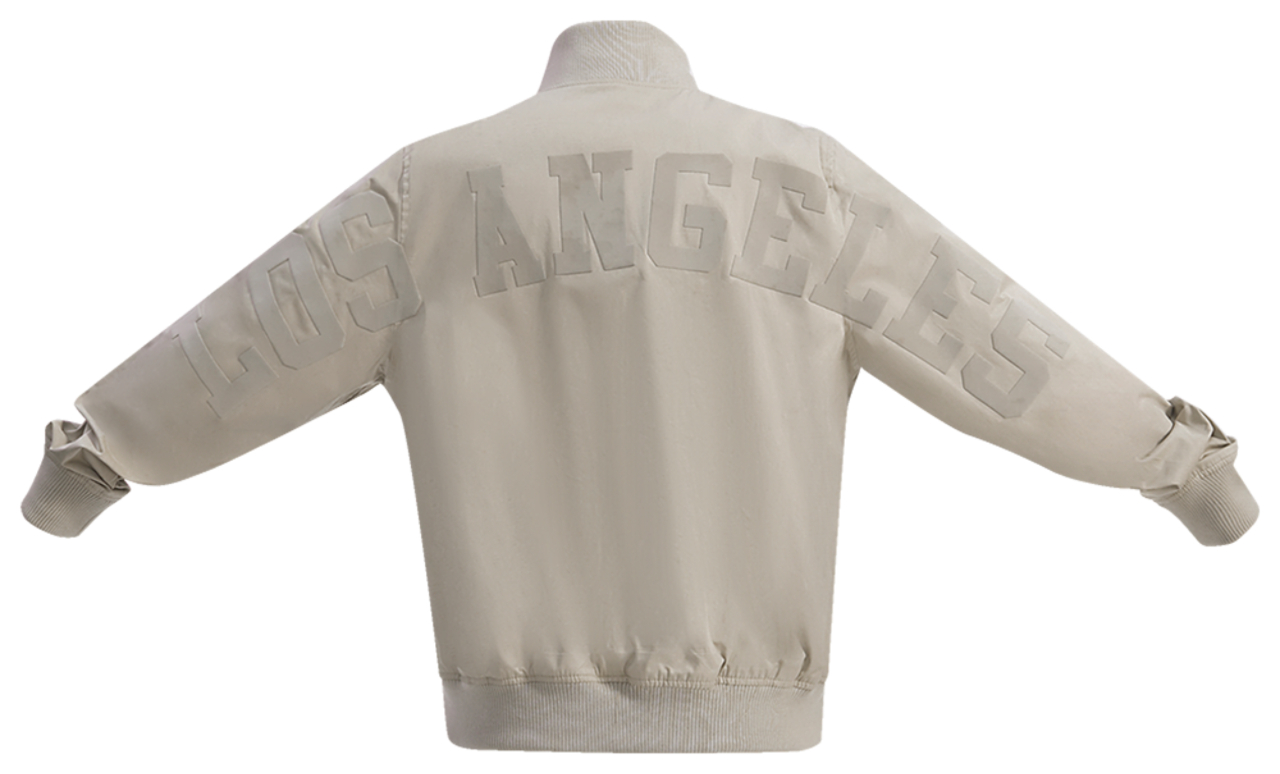 Pro Standard Wingspan La Lakers Twill Jacket Image 3 of 7. Tap to open photo gallery.