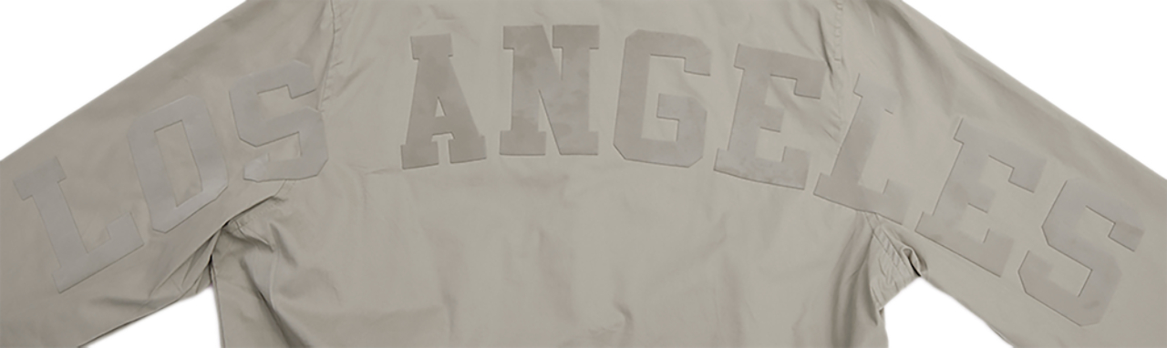 Pro Standard Wingspan La Lakers Twill Jacket Image 7 of 7. Tap to open photo gallery.