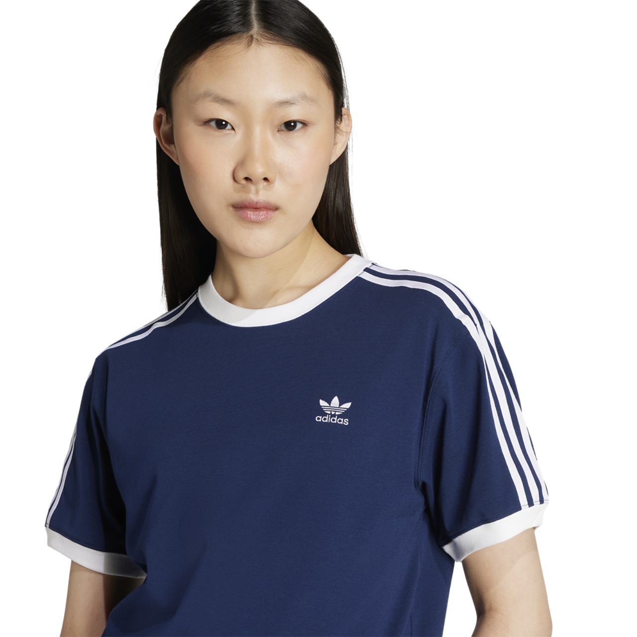 adidas 3 Stripe Tee Image 4 of 4. Tap to open photo gallery.
