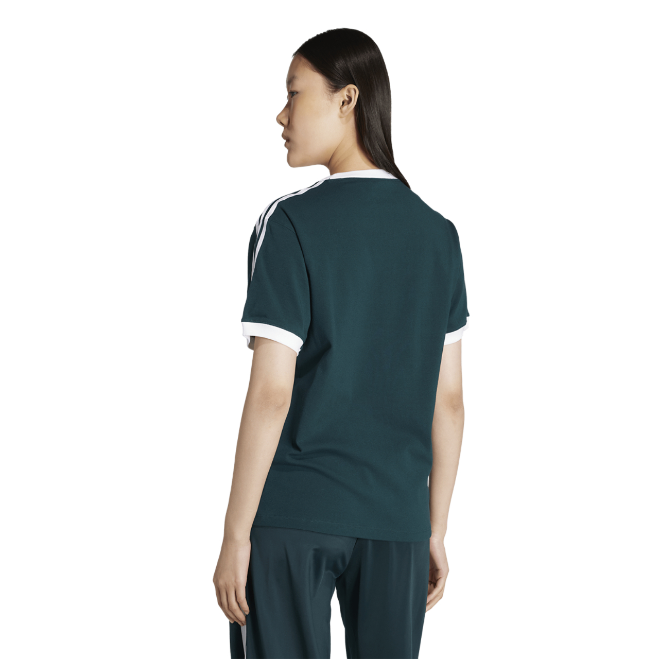 adidas 3 Stripe Tee Image 3 of 6. Tap to open photo gallery.