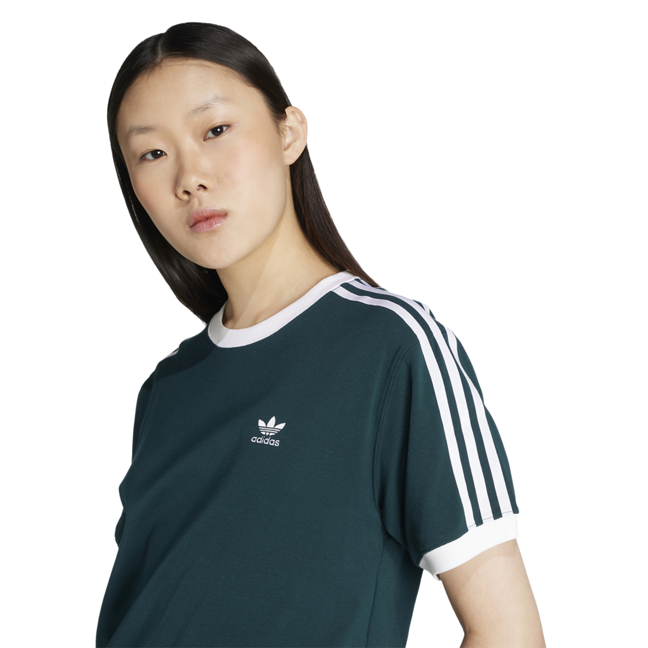 adidas 3 Stripe Tee Image 5 of 6. Tap to open photo gallery.