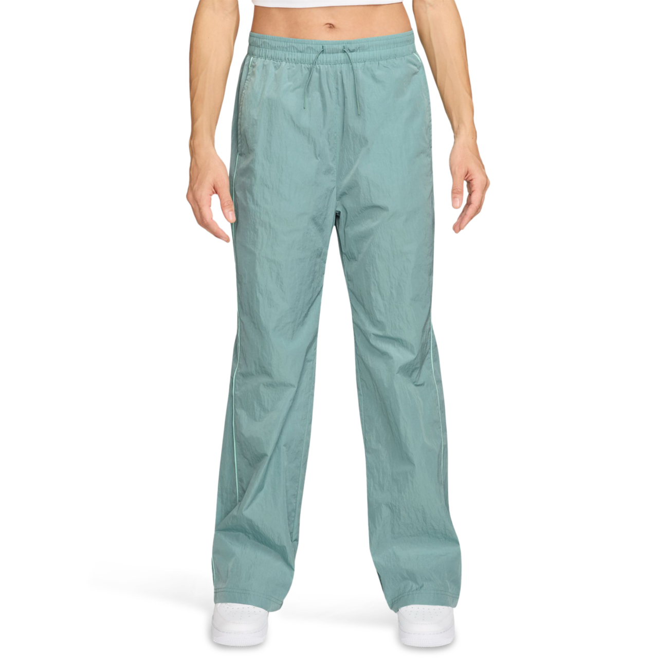 Nike Woven High-Waisted Pant Image 1 of 3. Tap to open photo gallery.