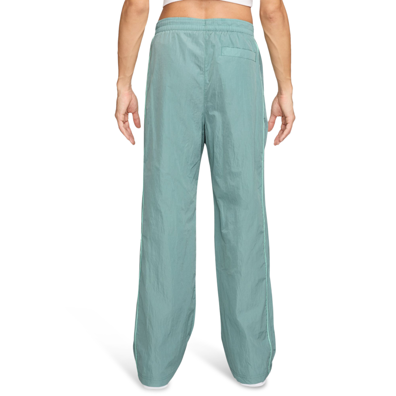 Nike Woven High-Waisted Pant Image 2 of 3. Tap to open photo gallery.