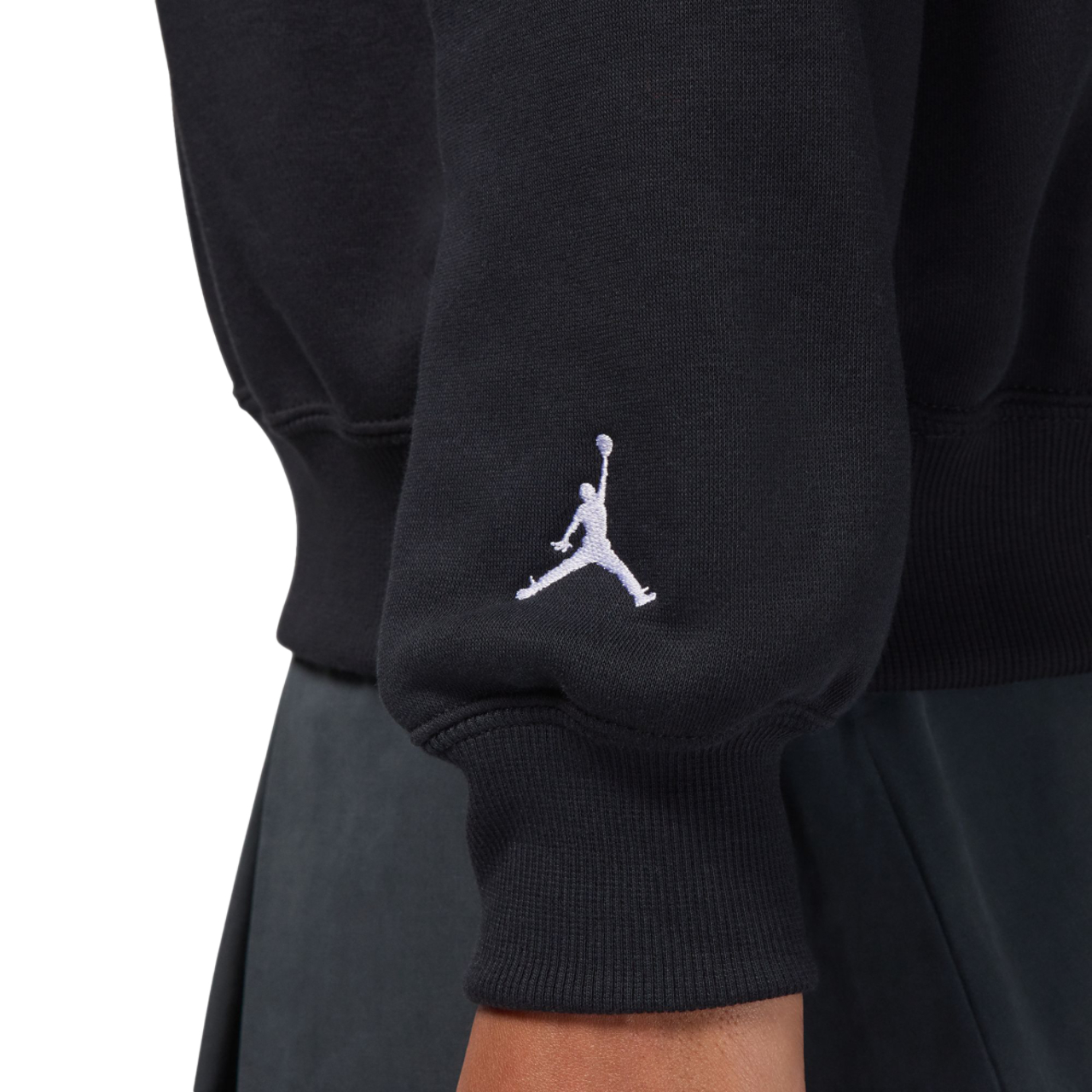 Jordan Brooklyn Fleece Crewneck Sweatshirt Image 5 of 6. Tap to open photo gallery.