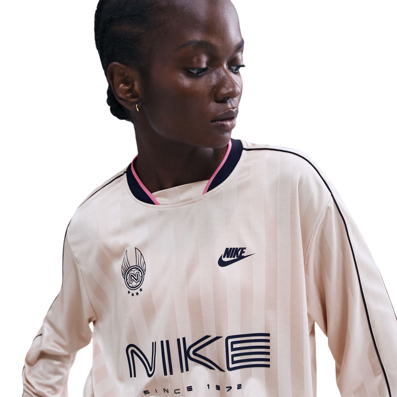 Nike Sportswear Long Sleeve Jersey Top Image 3 of 6. Tap to open photo gallery.