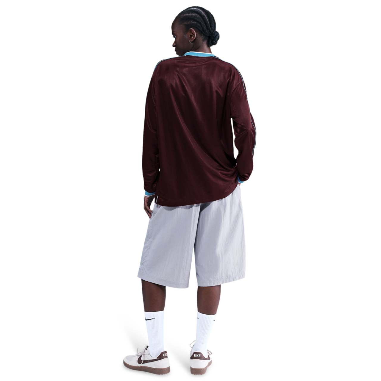Nike Sportswear Long Sleeve Jersey Top Image 6 of 6. Tap to open photo gallery.