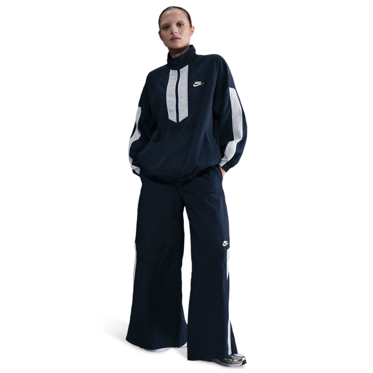 Nike Sportswear Wide-Leg Woven Pant Image 1 of 5. Tap to open photo gallery.