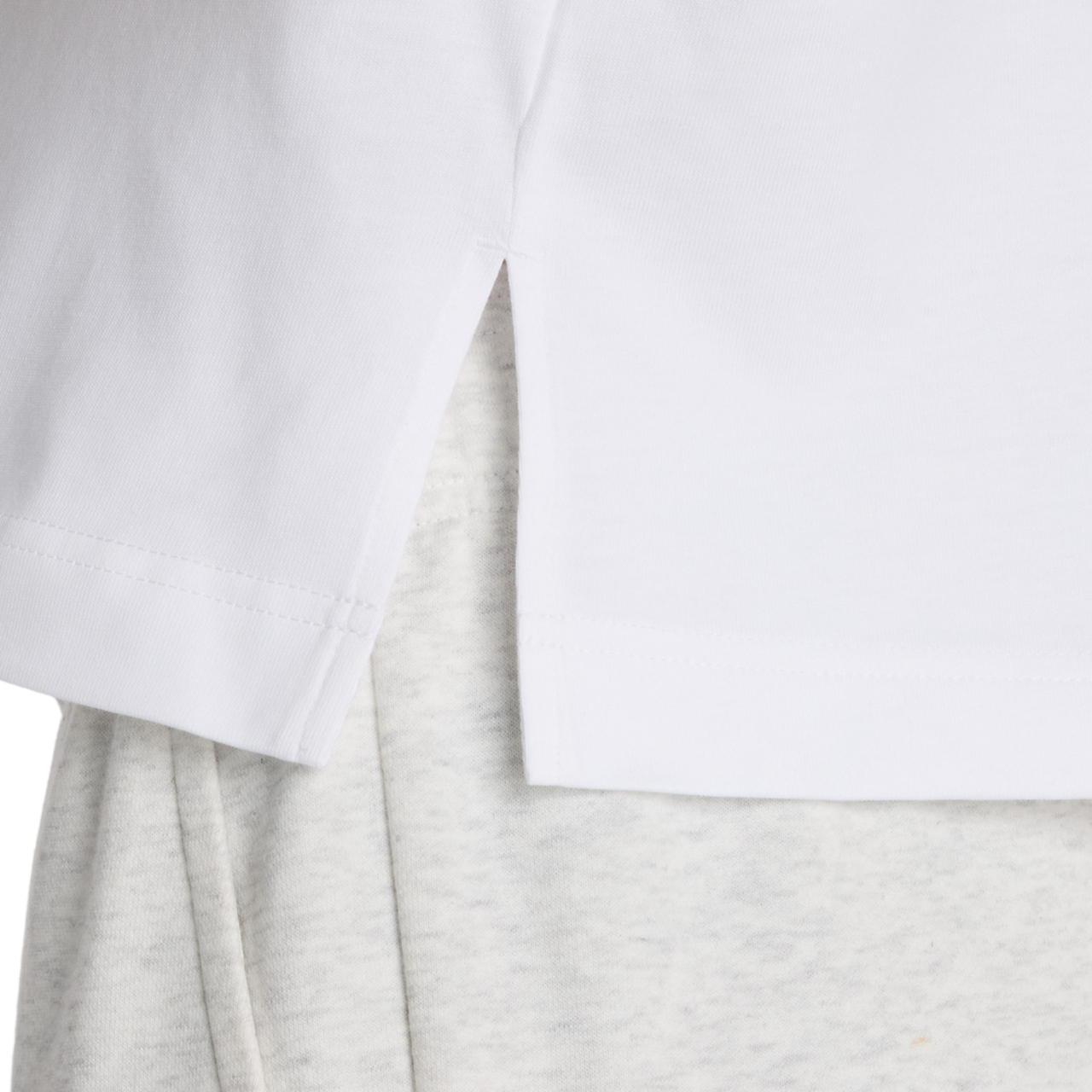 New Balance Watercolor Yellow Boxy T-shirt Image 6 of 6. Tap to open photo gallery.