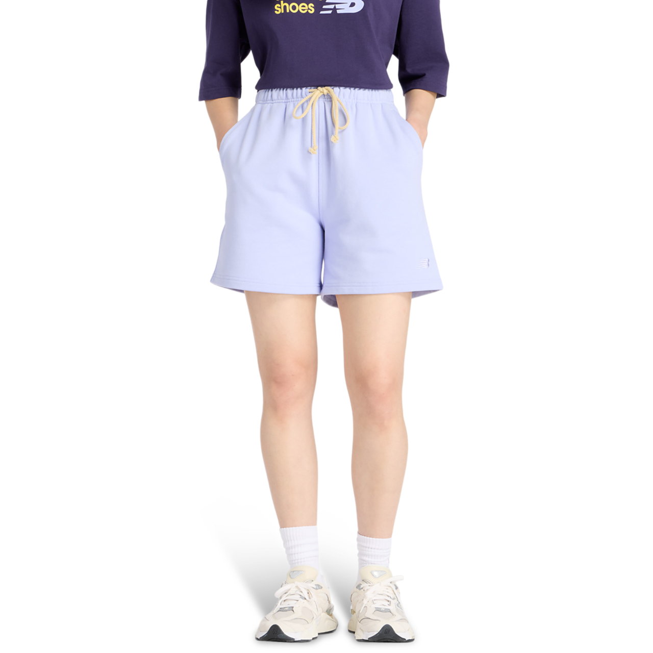 New Balance Athletics French Terry Short Image 1 of 6. Tap to open photo gallery.