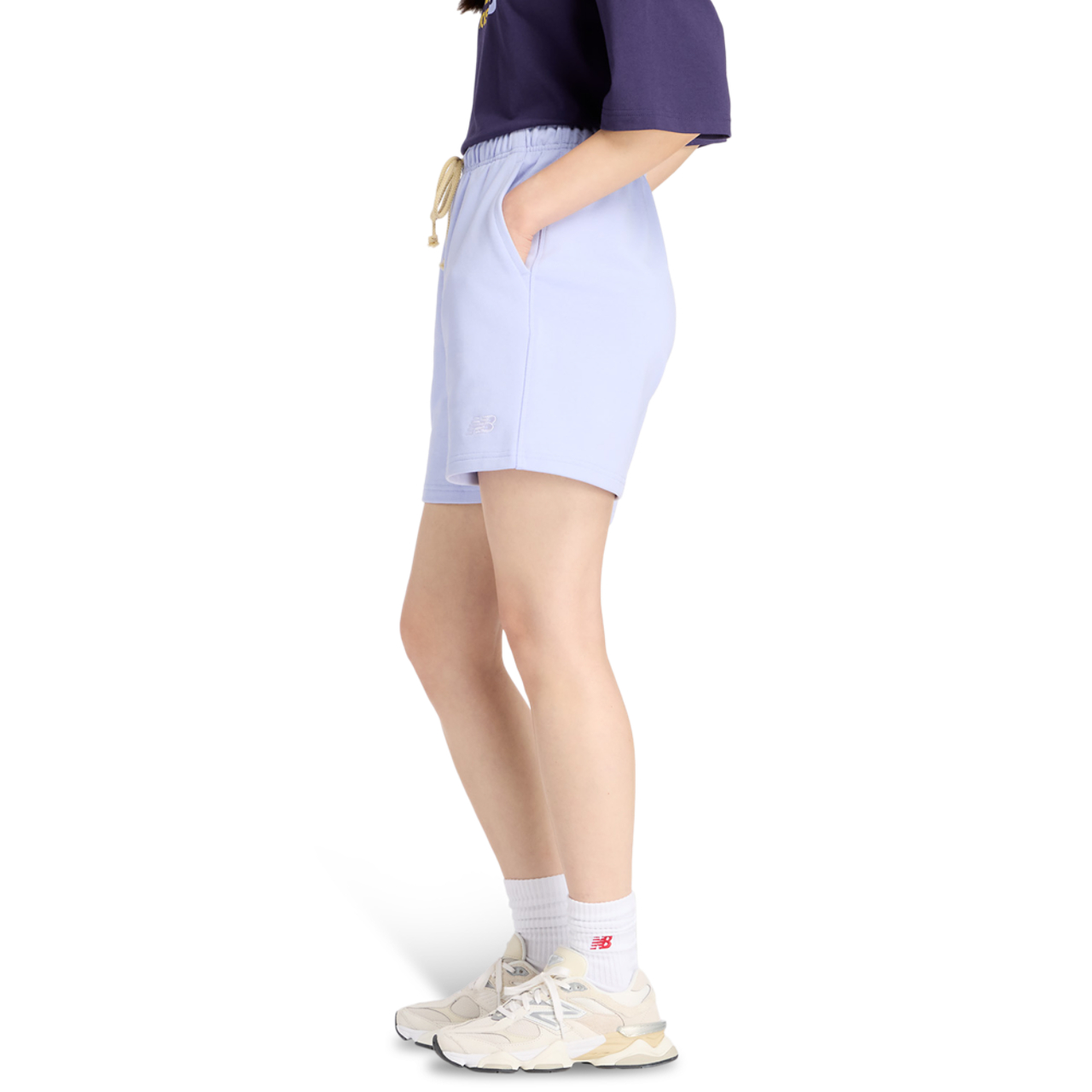 New Balance Athletics French Terry Short Image 2 of 6. Tap to open photo gallery.