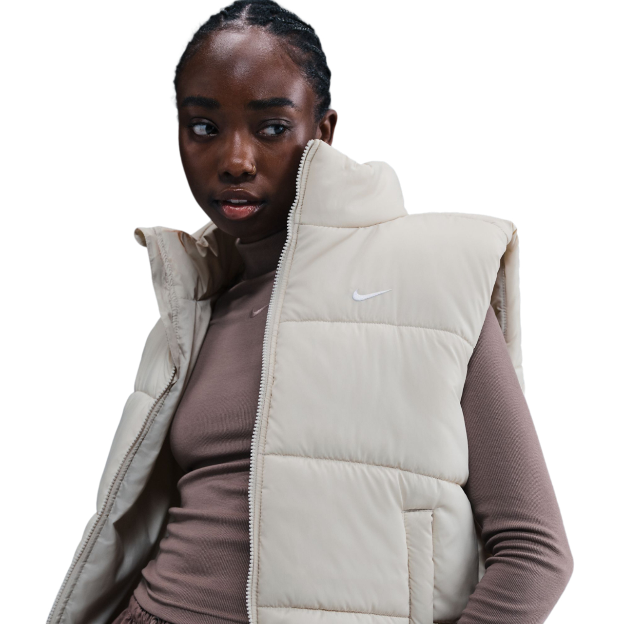 Nike W Nsw Tf Synfl Nk Clsc Vest Image 1 of 6. Tap to open photo gallery.