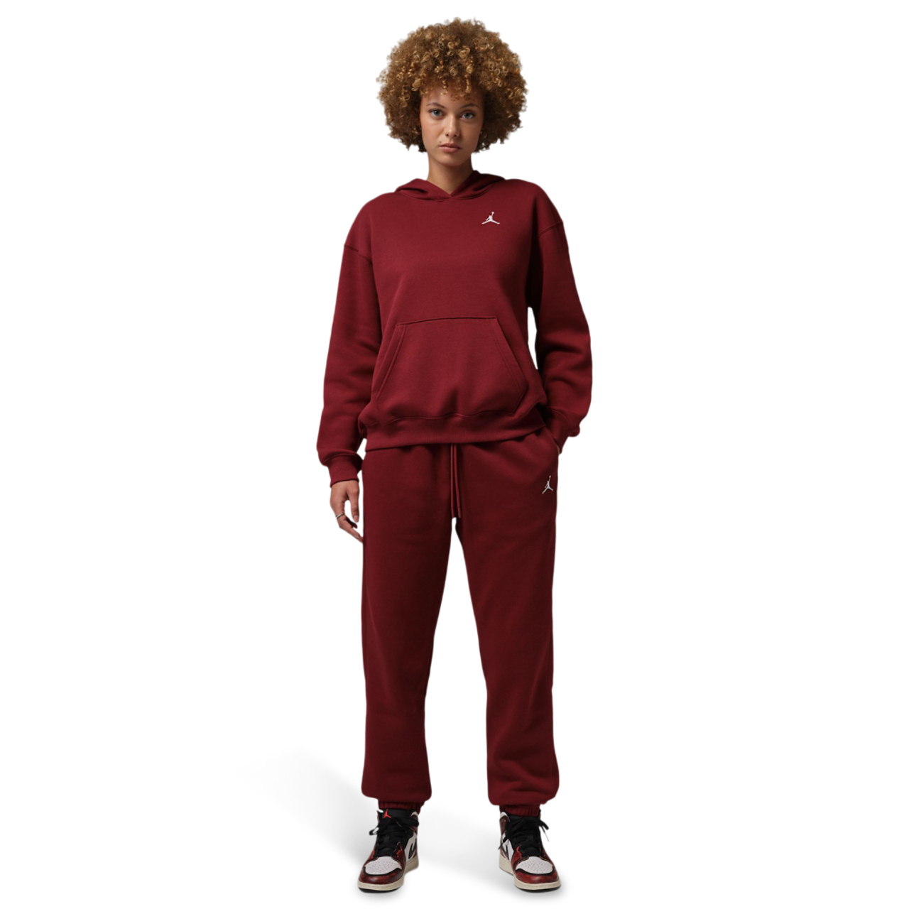 Jordan Brooklyn Fleece Hoodie Image 2 of 7. Tap to open photo gallery.