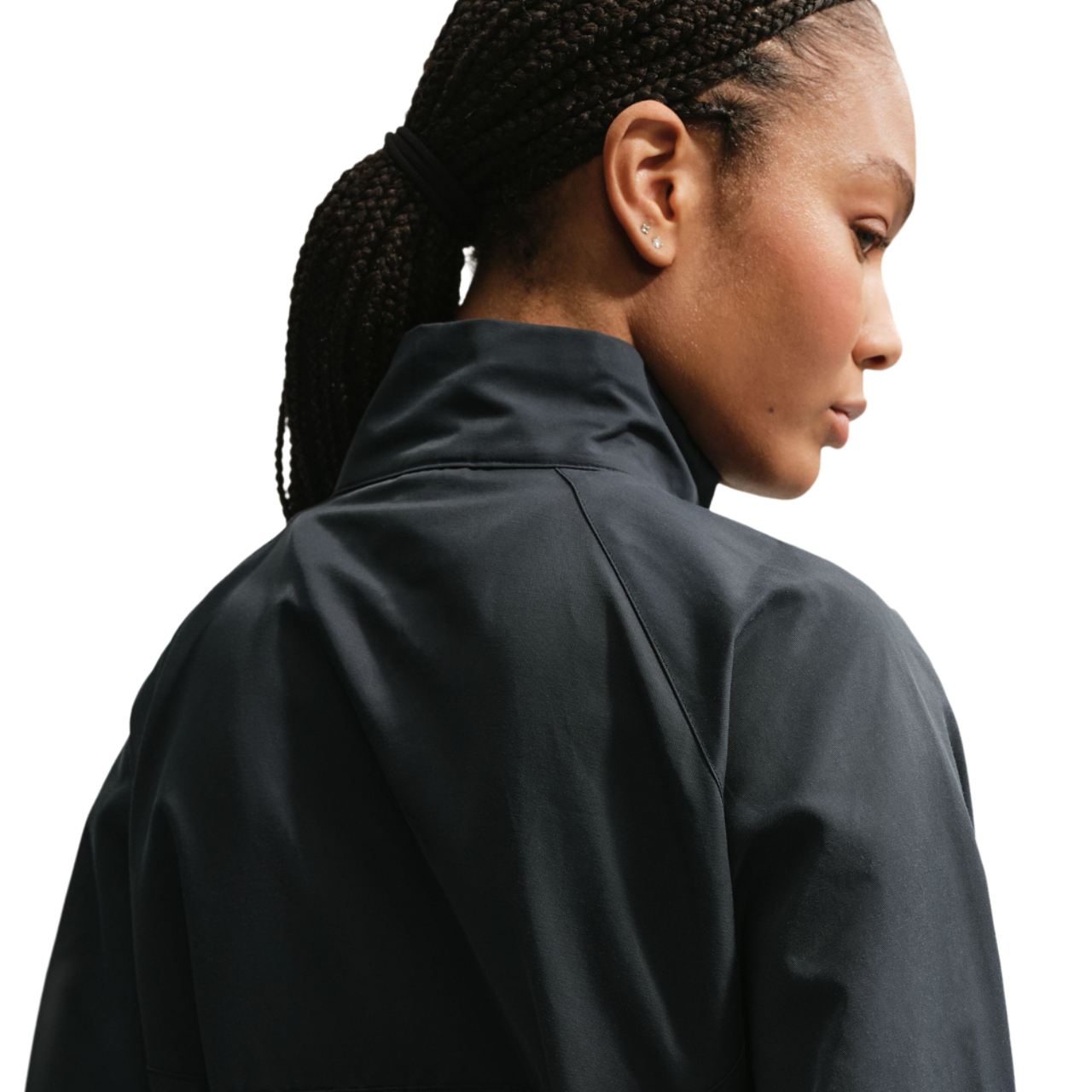 Nike Sportwear Oversized 1/4-Zip Jacket Image 3 of 6. Tap to open photo gallery.