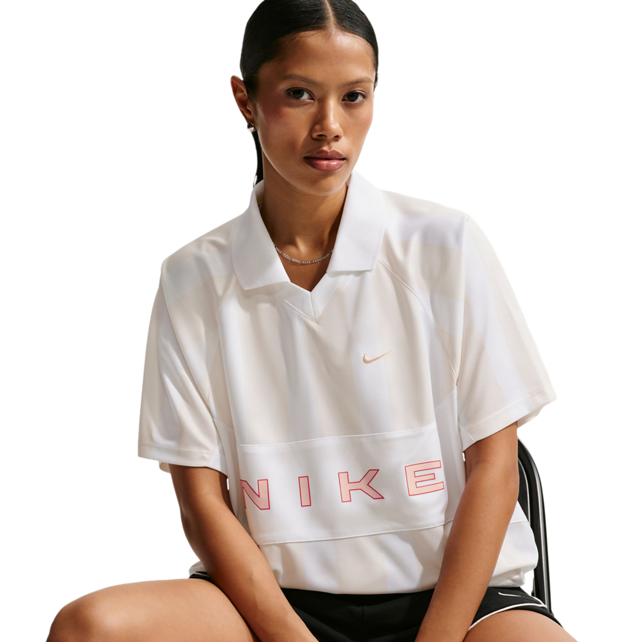 Nike Oversized Stripe Jersey Image 3 of 5. Tap to open photo gallery.