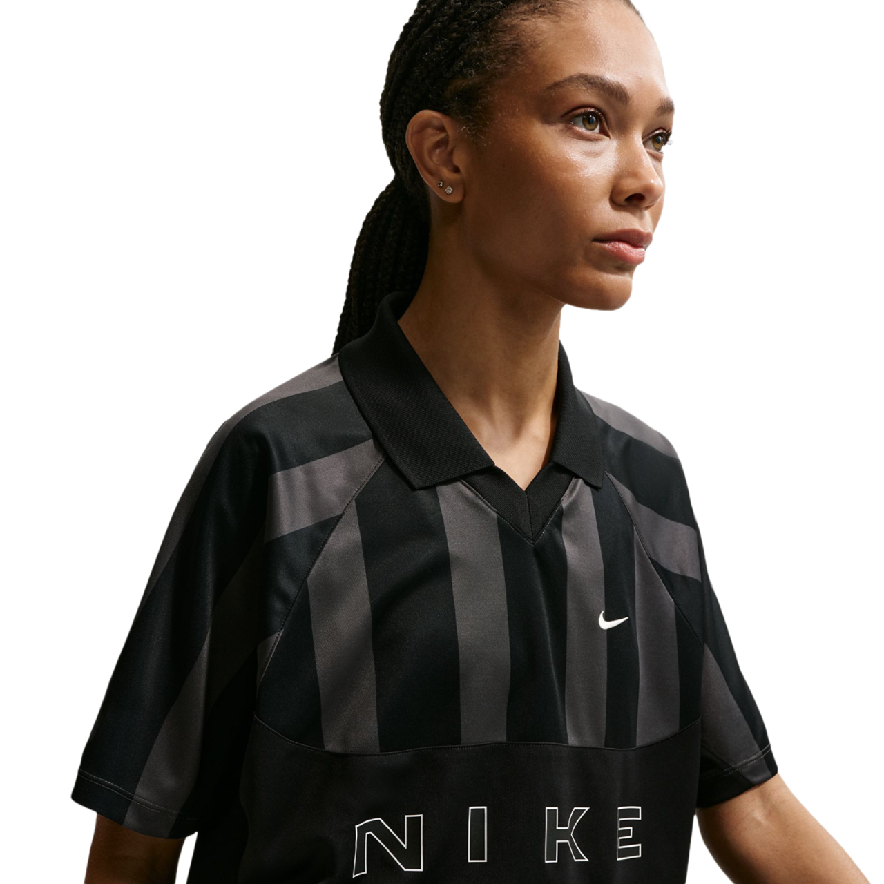 Nike Oversized Stripe Jersey Image 3 of 5. Tap to open photo gallery.