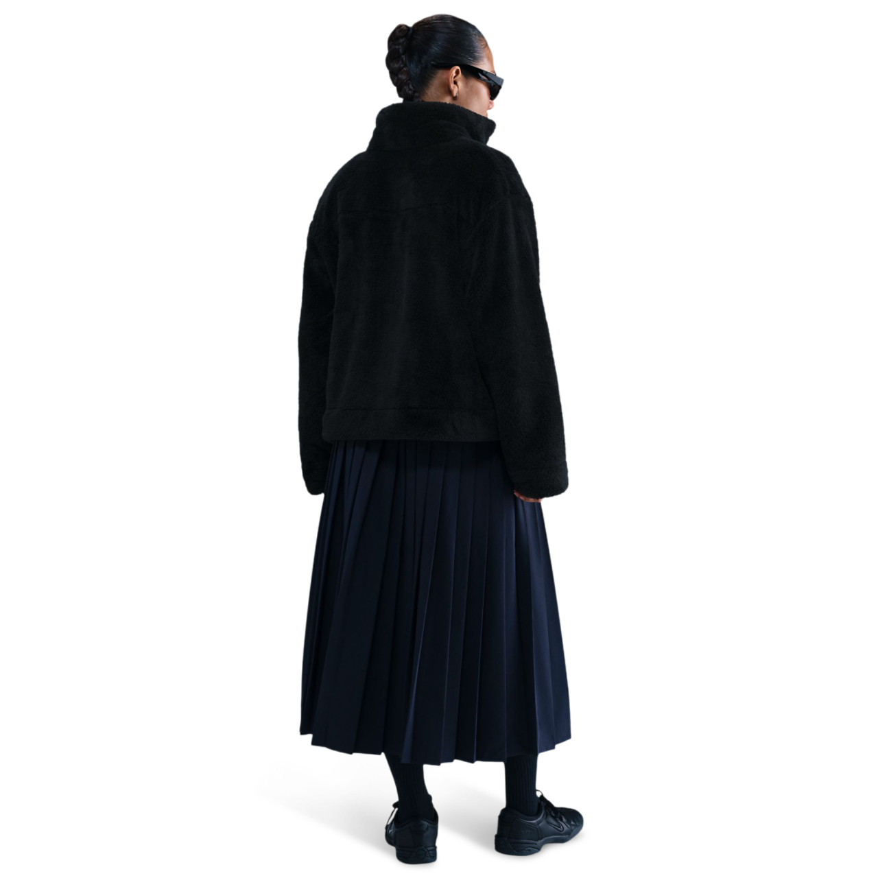 Nike Essential Sherpa Jacket Image 4 of 5. Tap to open photo gallery.