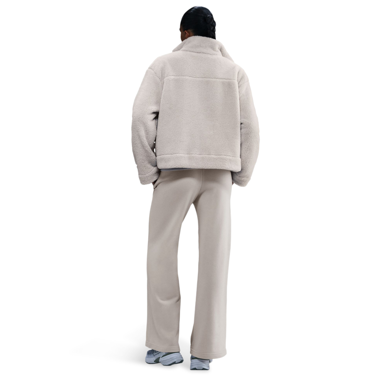 Nike Essential Sherpa Jacket Image 4 of 5. Tap to open photo gallery.