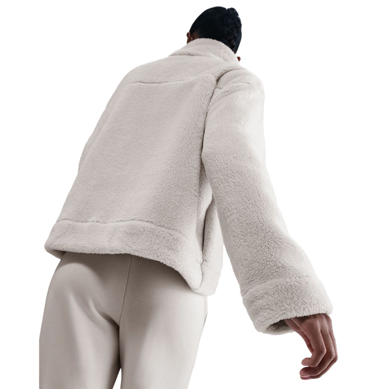 Nike Essential Sherpa Jacket Image 5 of 5. Tap to open photo gallery.