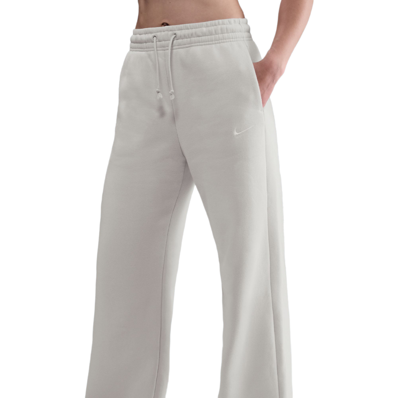 Nike W Nsw Phnx Flc Hr Pant Wide 2 Image 4 of 6. Tap to open photo gallery.