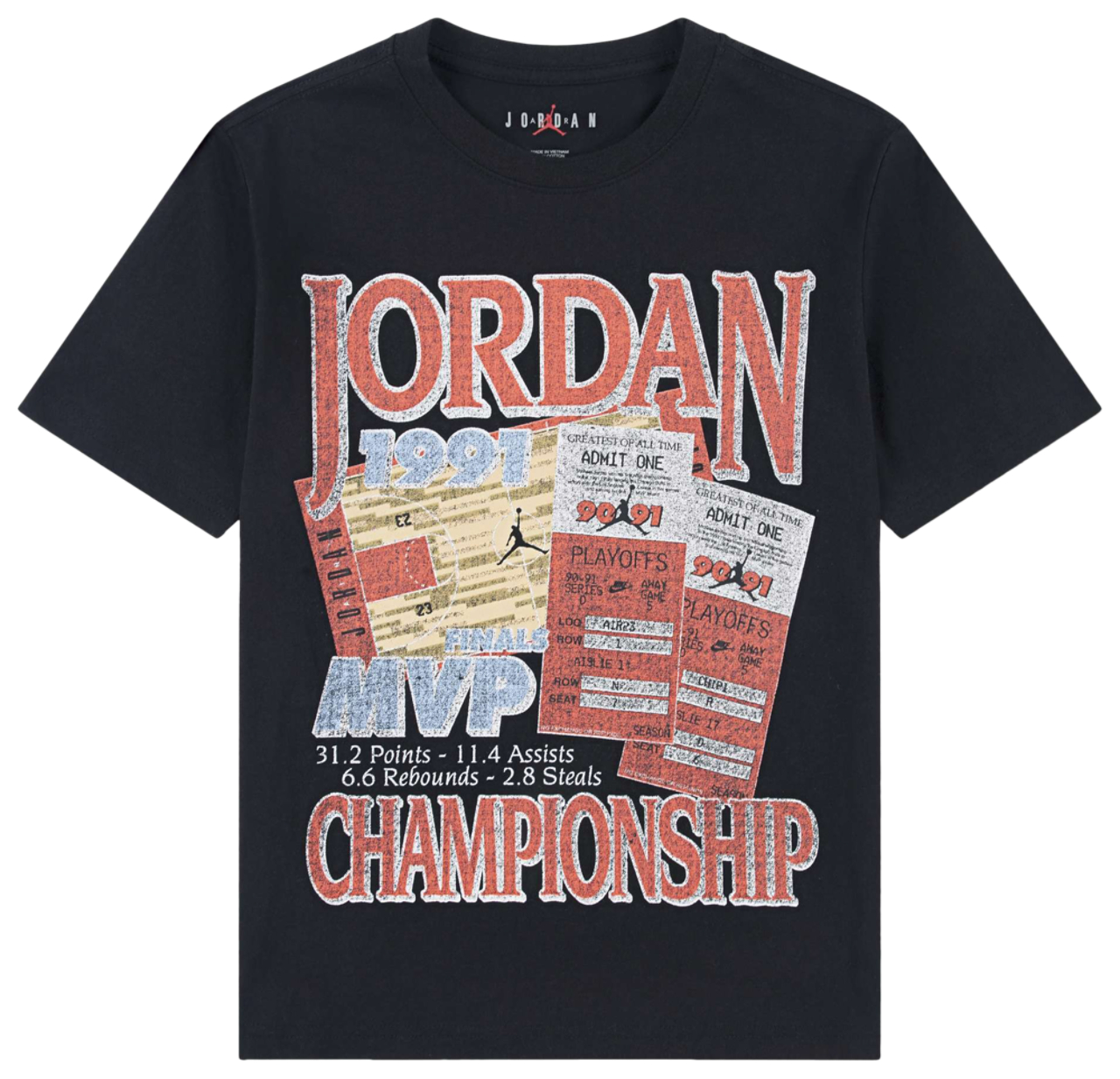 Jordan Big Kids Utility Tee Image 1 of 3. Tap to open photo gallery.