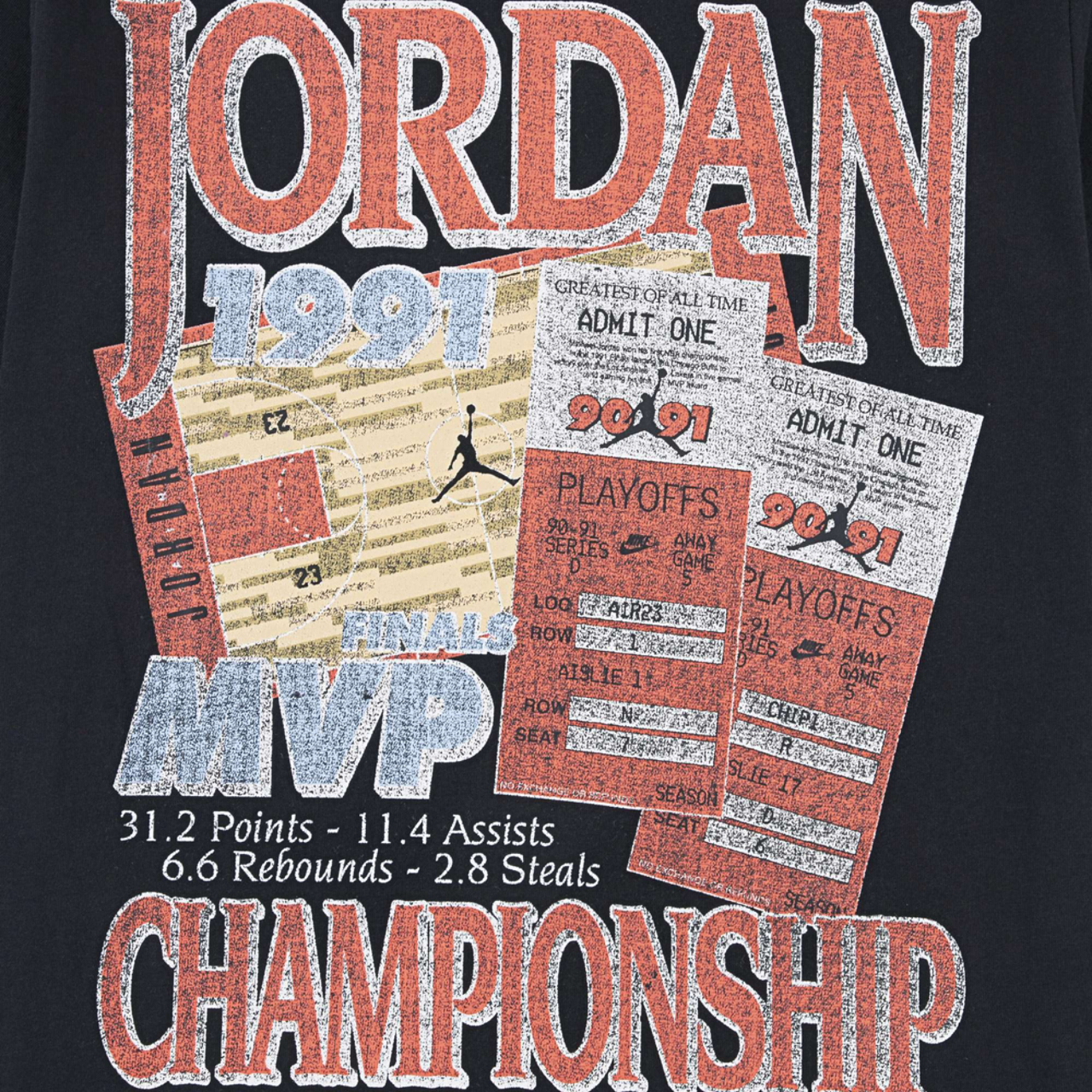 Jordan Big Kids Utility Tee Image 3 of 3. Tap to open photo gallery.