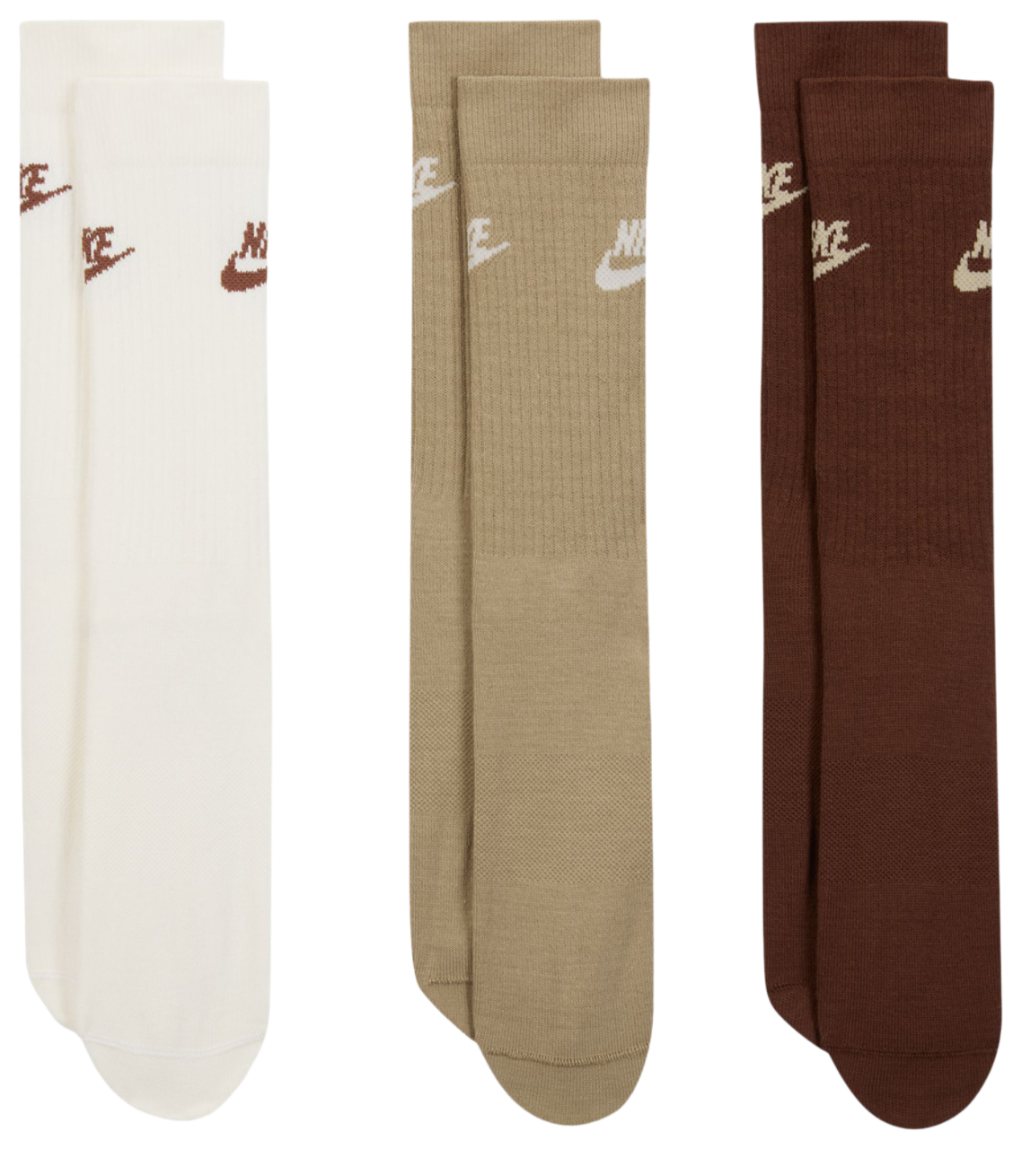 Nike Everyday Essential Cre 3 Pairs Image 2 of 4. Tap to open photo gallery.