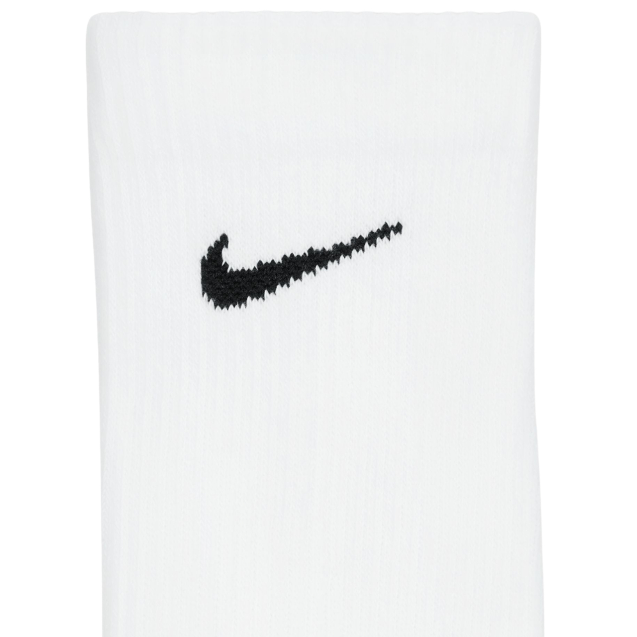 Nike Everday Elevated Crew Sock 3Pk White M Image 3 of 4. Tap to open photo gallery.
